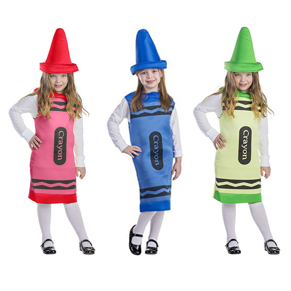KIDS CRAYON COSTUME