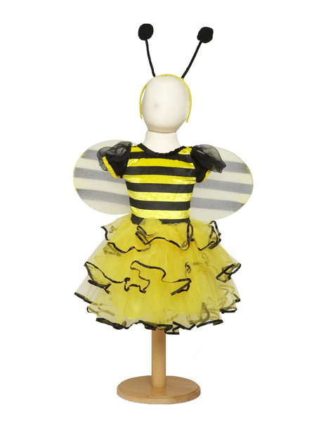 GIRLS BUMBLE BEE FAIRY COSTUME