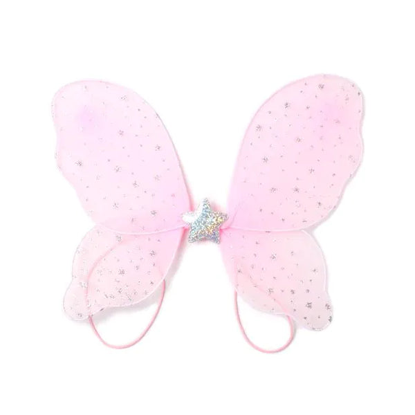 SMALL PINK STAR FAIRY WINGS