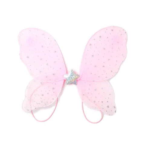 SMALL PINK STAR FAIRY WINGS