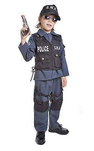 KIDS S.W.A.T. POLICE COSTUME