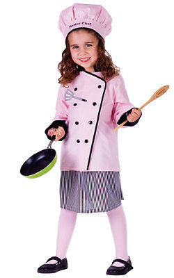 GIRLS MASTER CHEF COOKS OUTFIT