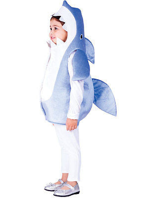 KIDS BLUE SHARK COSTUME