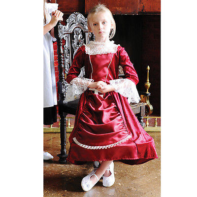 GIRLS DELUXE MISS ISABELLA VICTORIAN COSTUME - Main Image