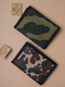 NEW BOYS CHILDRENS KIDS ARMY CAMO CAMOUFLAGE WALLET GREAT PARTY PRESENT