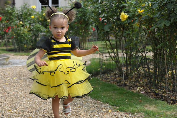 TODDLER BUMBLE BEE FAIRY COSTUME